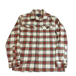 Vintage Patagonia Long Sleeve Fjord Shirt Men's XS Plaid Organic Cotton